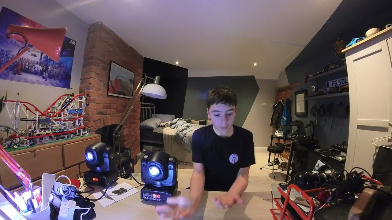 LS10 Moving Head Light (Review/Unboxing) #dmx #dmxlight #movinghead