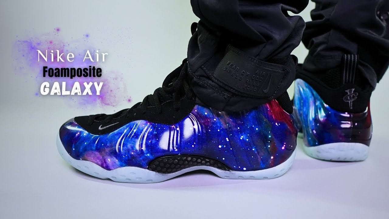 Why the HYPE? NIKE AIR FOAMPOSITE ONE GALAXY 2025 ULTIMATE REVIEW: ON FEET + 2012 COMPARISON