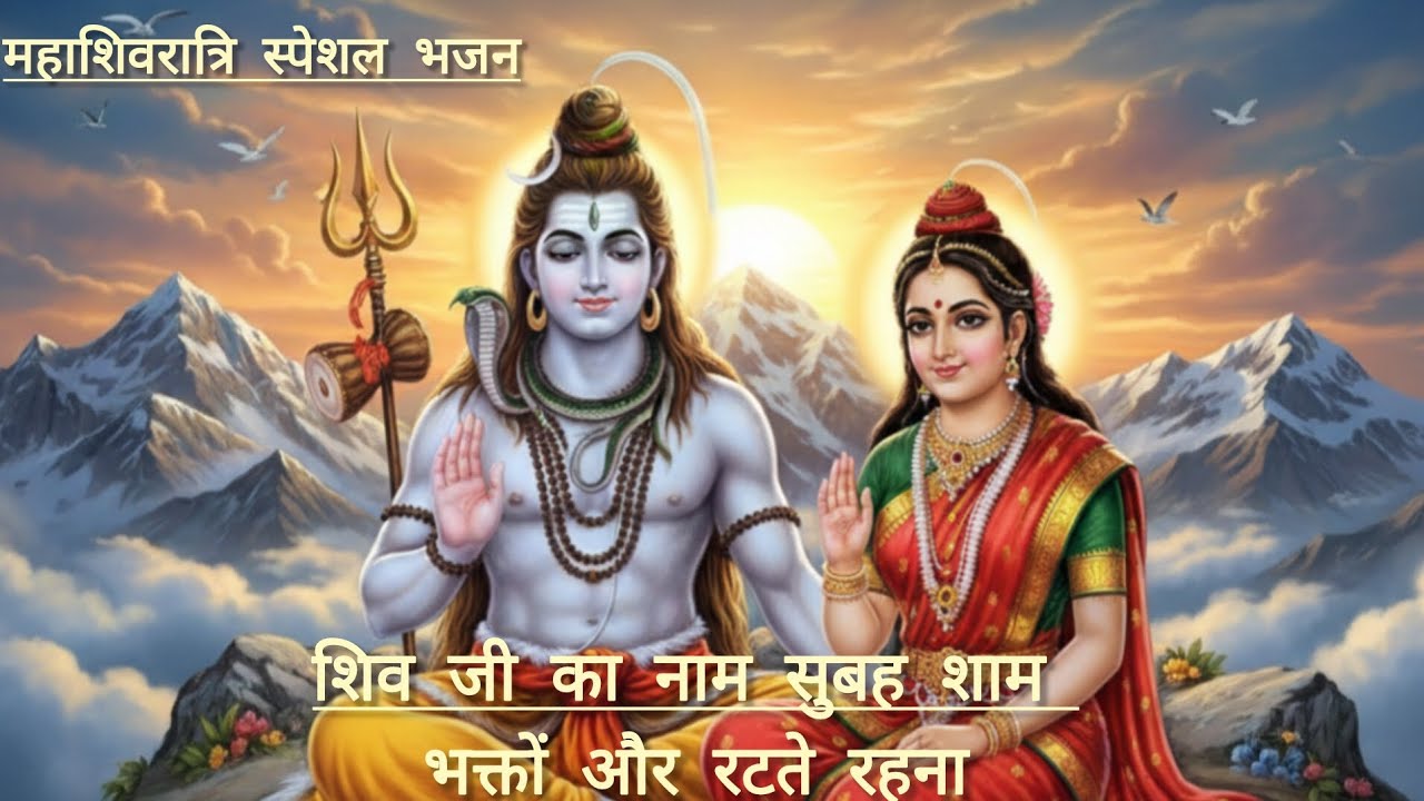 सरल: शिव जी का नाम सुबह शाम भक्तों रटते रहना (Lyrical Bhajan) - New Devotional Song