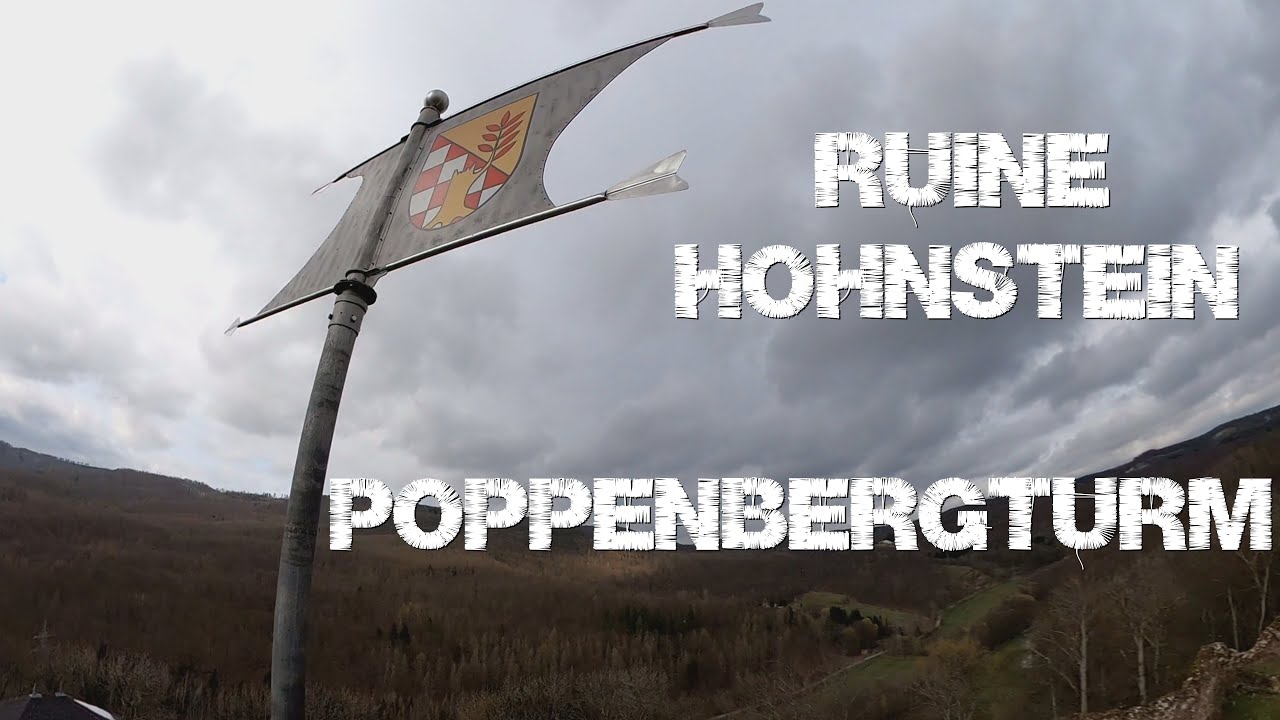 Wandern im Harz - Ruine Hohnstein - Poppenbergturm