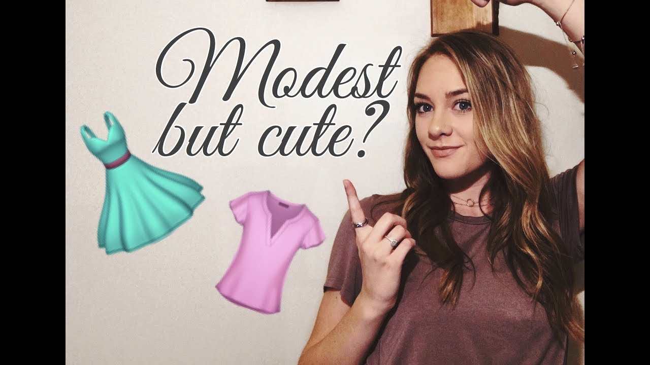 HOW TO DRESS MODEST BUT CUTE!!!