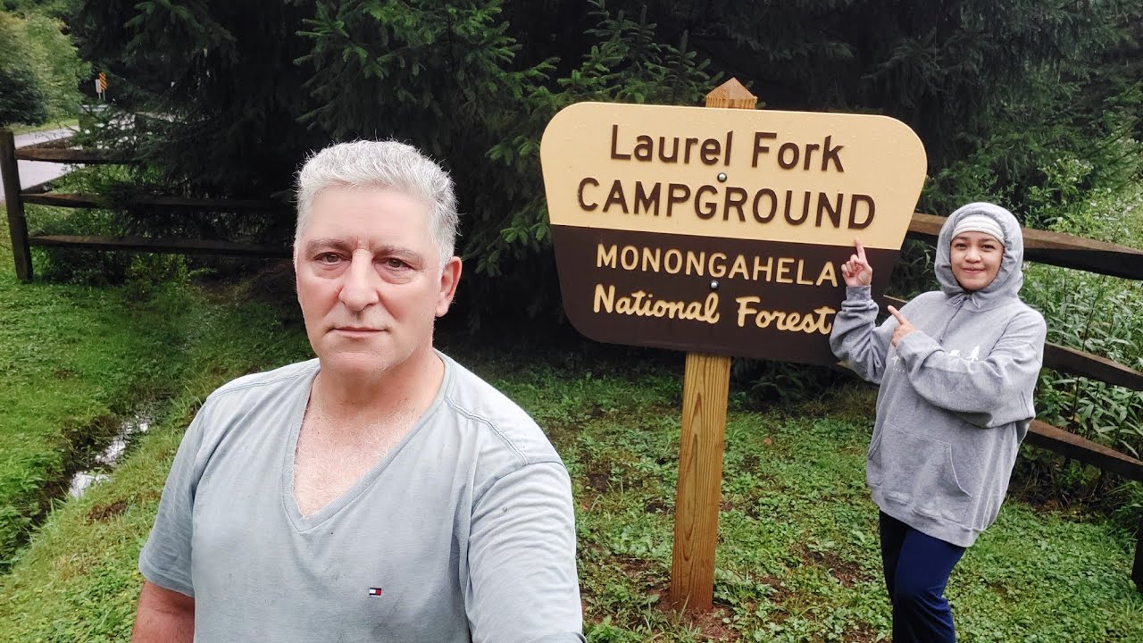 Camping at Laurel Fork Campground WV: Our "Apple Trees" Spot