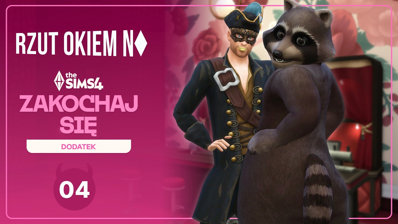 The Sims 4 Zakochaj się z Młoteczką ❤️‍🔥 Randka z szopem i włamanie | Odc. 4