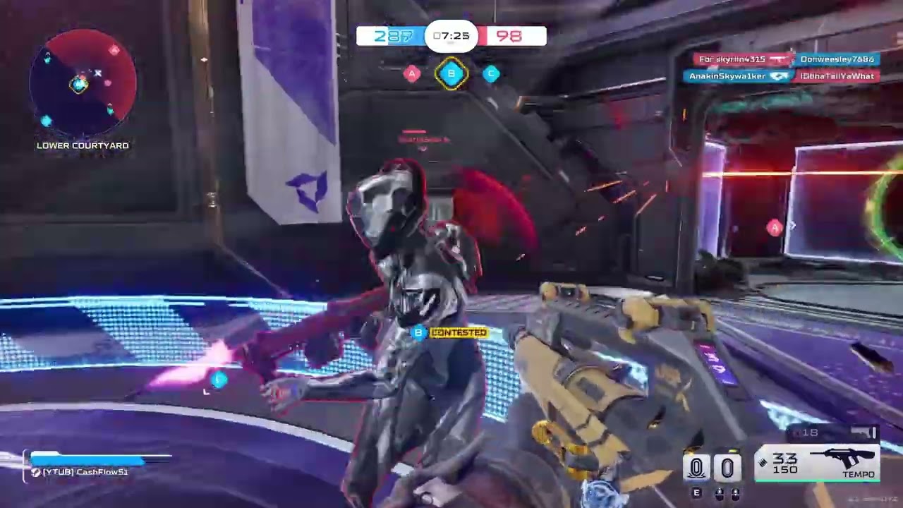 (Splitgate: Arena Reloaded) Domination Zenith #gameplay #splitgatearena #objective #mvp