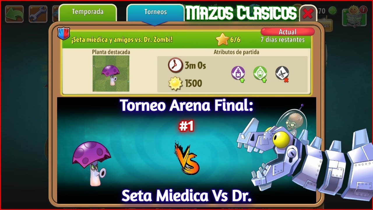 PVZ 2 [Arena Final: Seta Miedica Vs Dr]