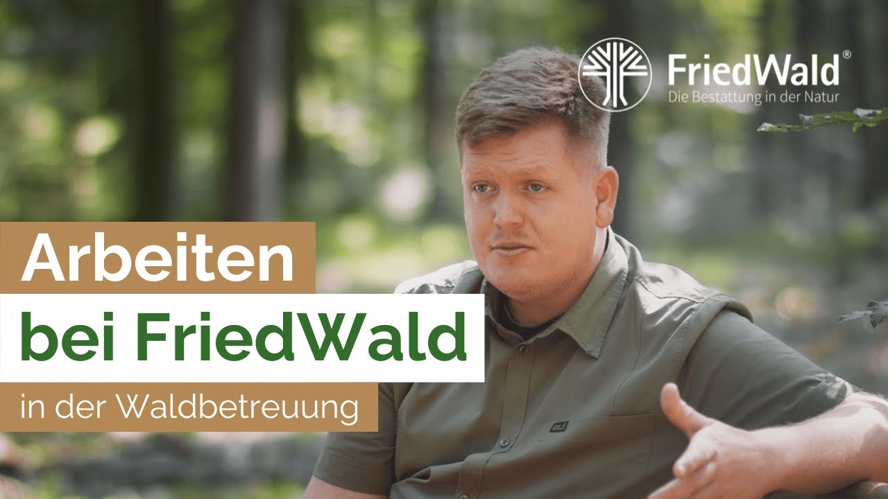 Arbeiten bei FriedWald - ein FriedWald-F&ouml;rster und eine Regionalbetreuerin berichten