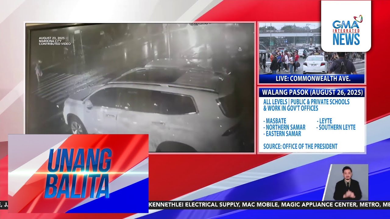 Huli-cam – Lola, sugatan matapos ma-hit-and-run ng SUV habang tumatawid sa... | Unang Balita