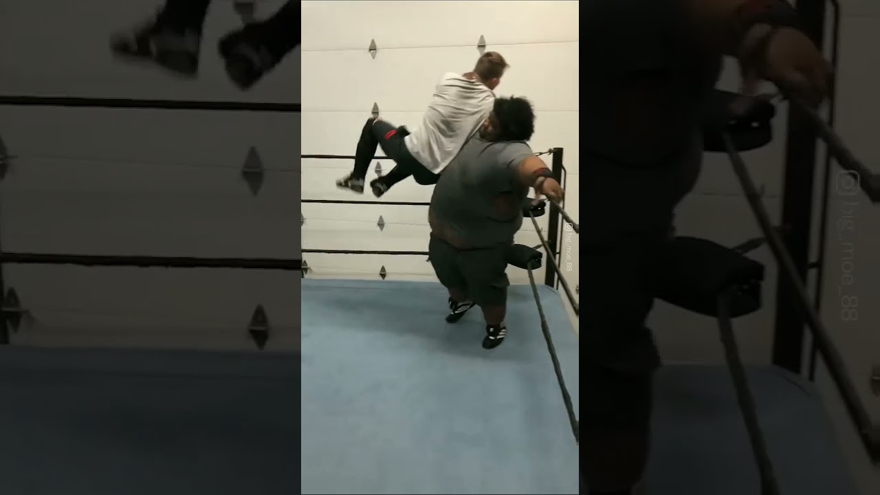 WWE fat guy Vs skinny #shorts