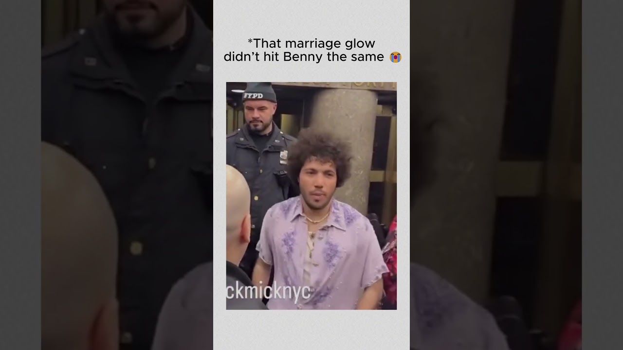 That marriage glow didn’t hit Benny the same 😭💀✨ 