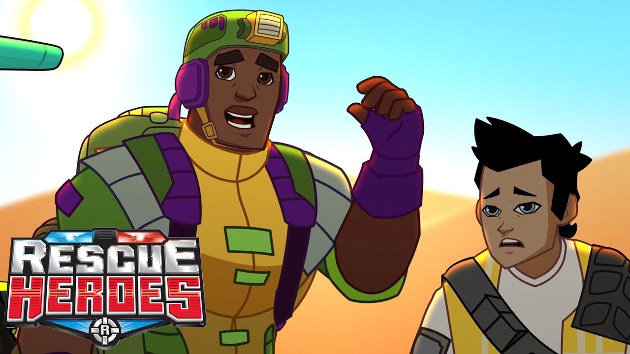 Resue Heroes™ | Episodio 12 - Sol Extremo en el Sahara | Serie Animada para Niños | Fisher-Price