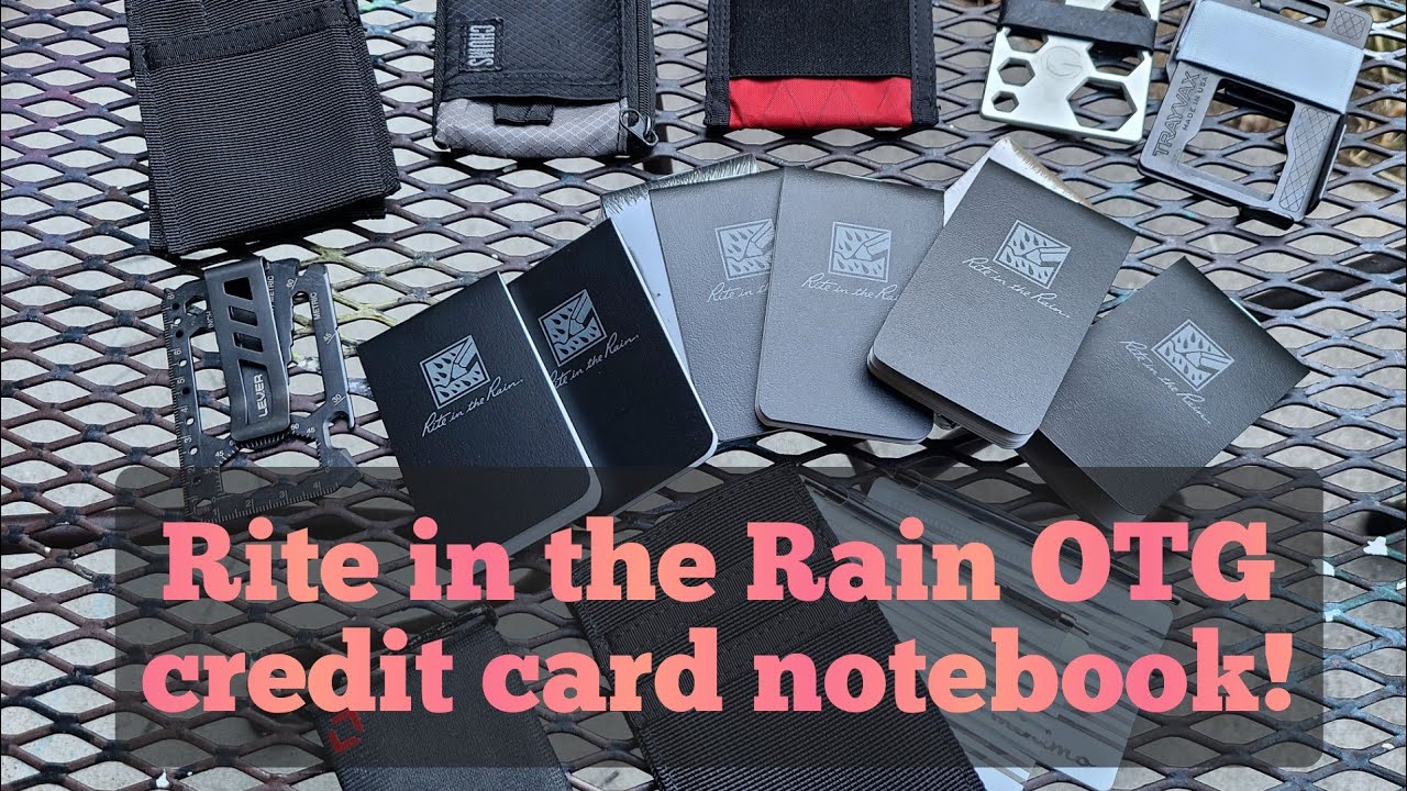 Блокнот Rite in the Rain OTG!