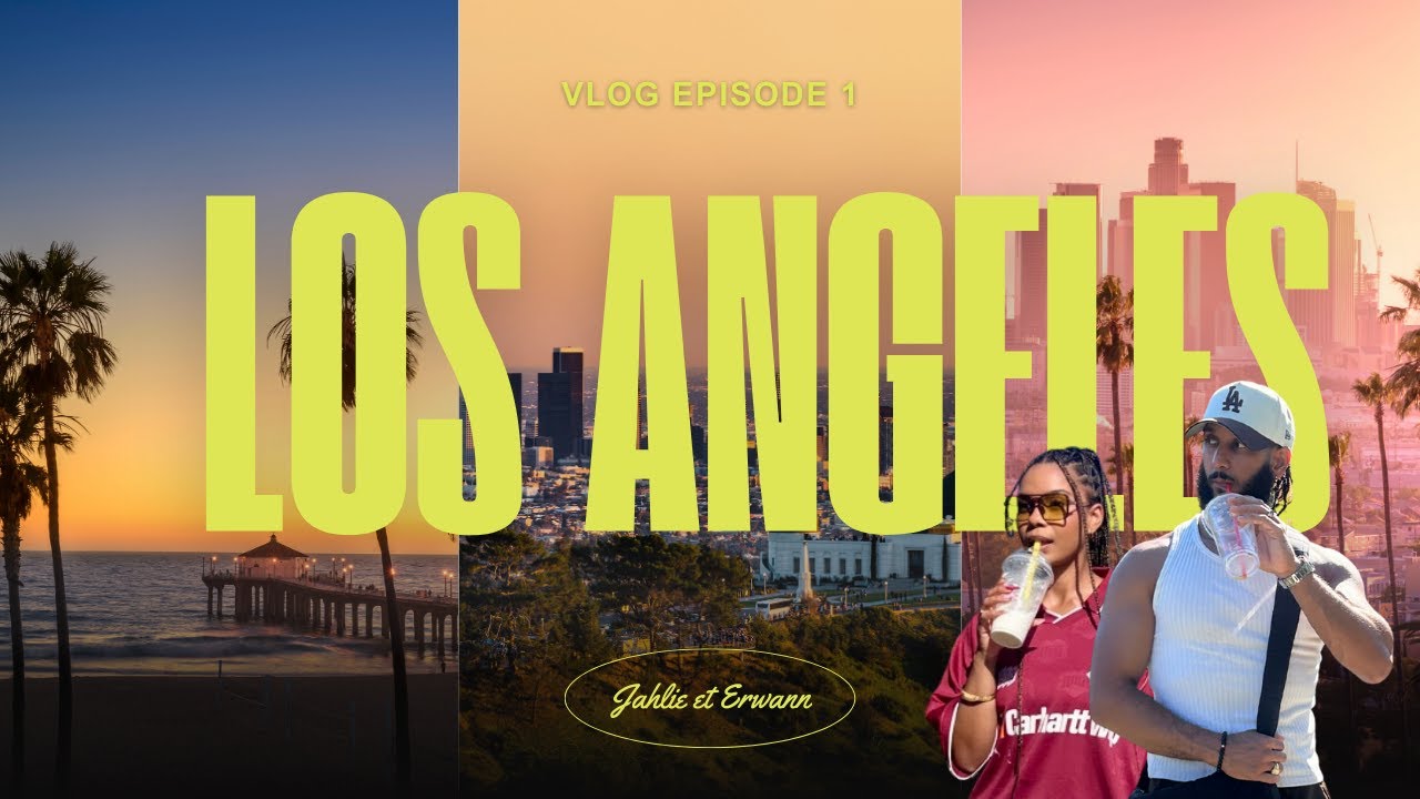 VLOG LOS ANGELES EN COUPLE  | J'offre le voyage à mon copain 🤍 PARTIE 1