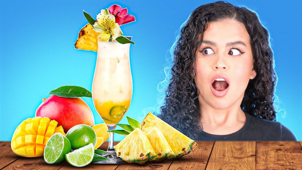 Spicy Mango Pi&ntilde;a Colada | Best Summer Cocktail