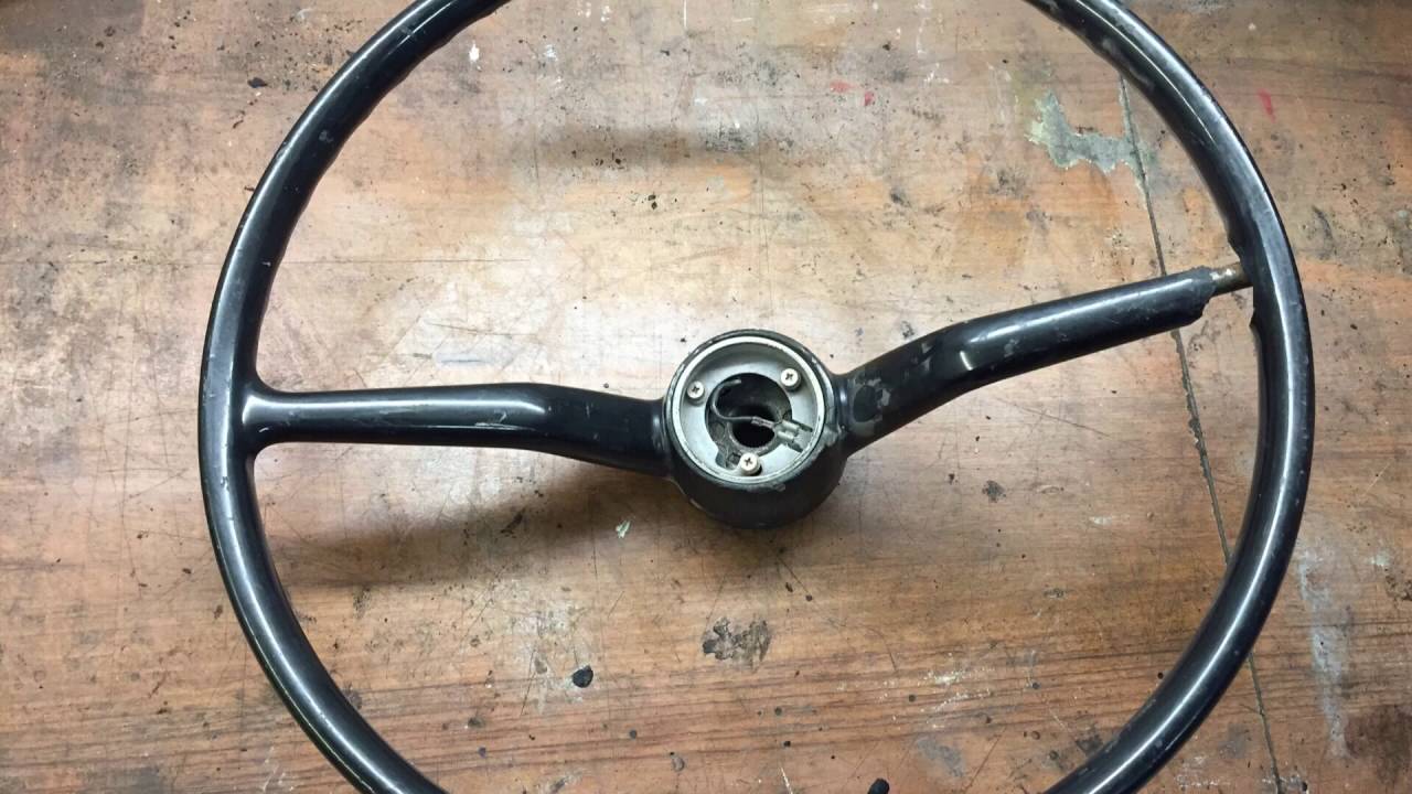Making a replica Porsche 356 VDM steering wheel