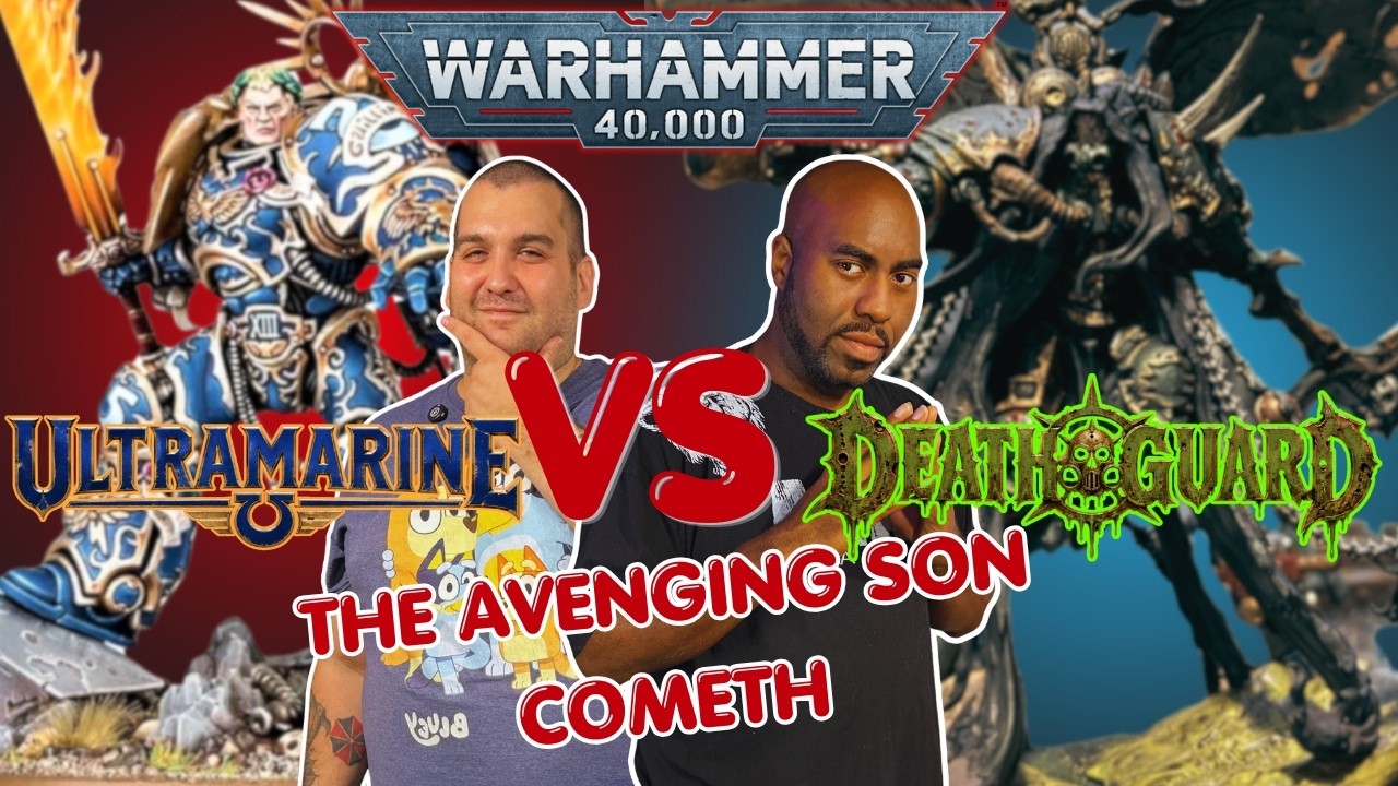Гвардия Смерти против Ультрамаринов. Warhammer 40K. 11-я редакция. Боевой отчёт на 2000 очков. #н...