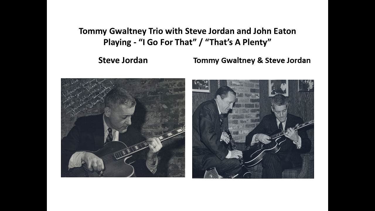 Tommy Gwaltney Trio with Steve Jordan and John Eaton