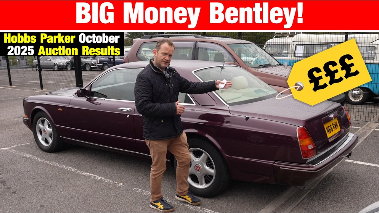 Bentley Continental R продаётся за БОЛЬШИЕ деньги! Результаты аукциона Hobbs Parker Classic за ок...