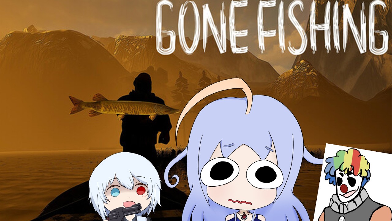 【GONE Fishing Collab】Anglerfish Reacts to a Clown and Wizard Fishing