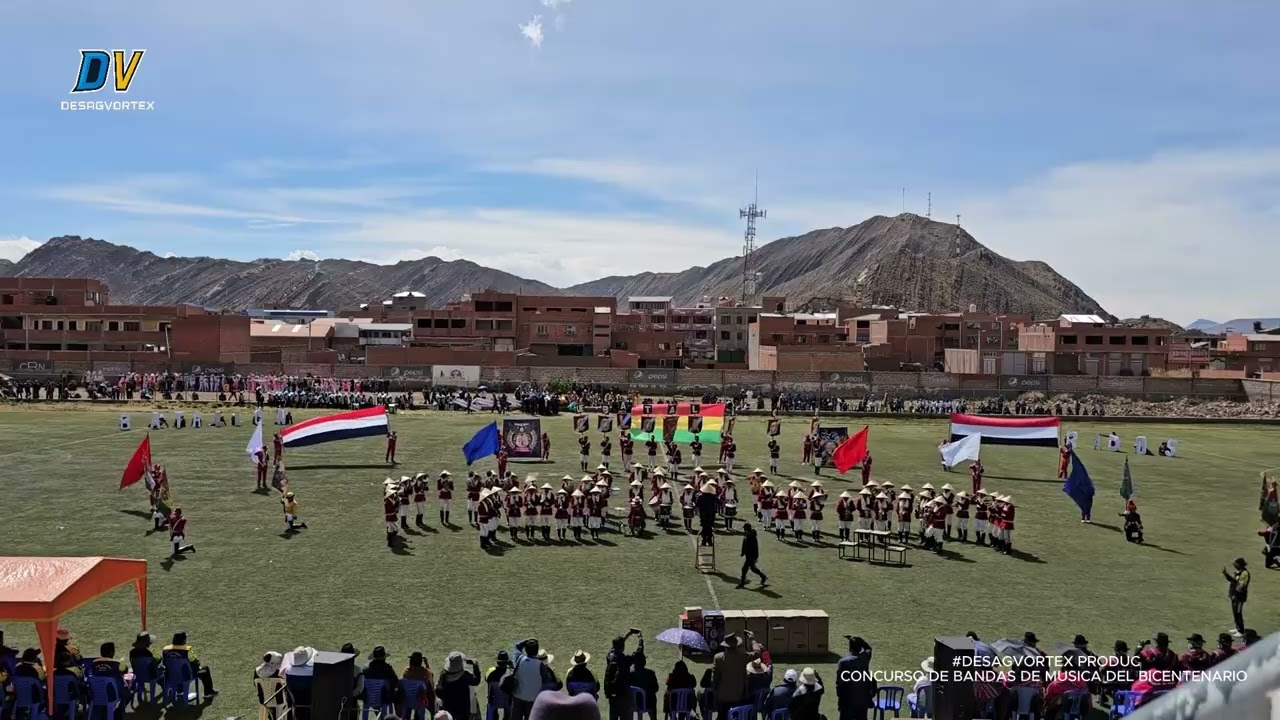 Concurso de bandas bicentenario desaguadero 2025 aniversario de Desaguadero 