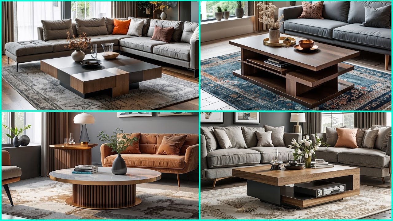 Modern Coffee Table Design For Living Room Interior Decoration | Beautiful Center Table Design Ideas