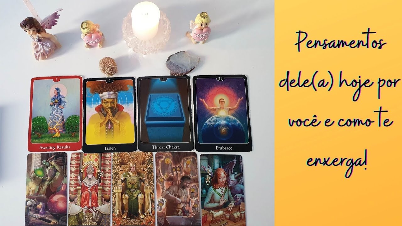 PENSAMENTOS ATUAIS DELE(A) POR VOCÊ E COMO TE ENXERGA!