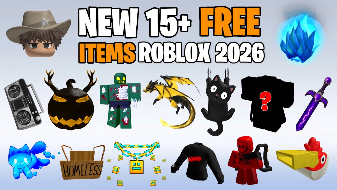 15 КРУТЫХ БЕСПЛАТНЫХ ВЕЩЕЙ В ROBLOX 2026 🤯🔥