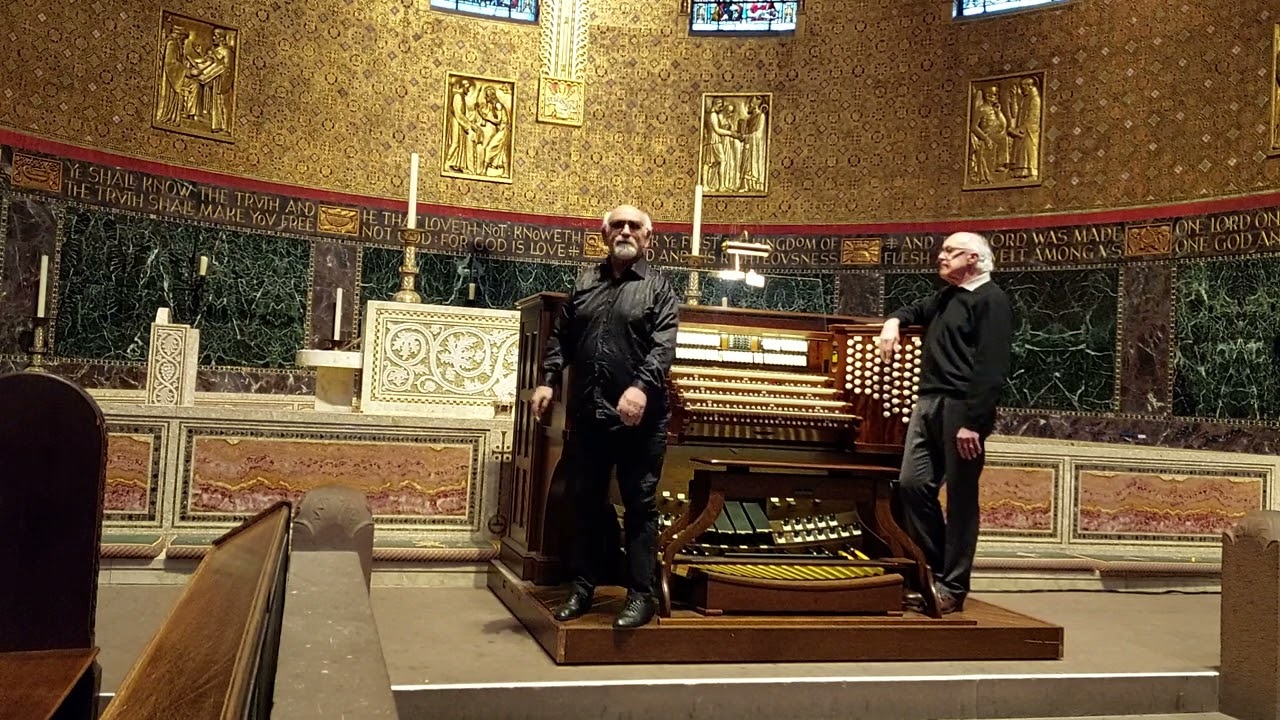 Roman Krasnovsky in Boston (Trinity Church)