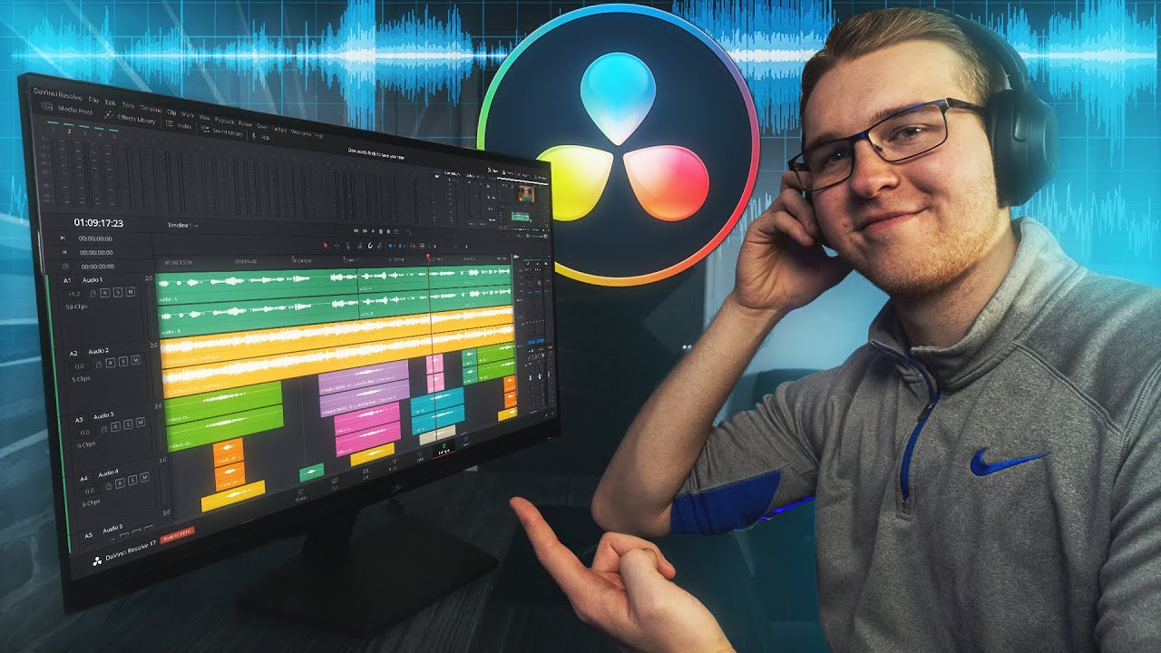 ONE AUDIO TRICK that can save you a TON OF TIME! - Davinci Resolve 18