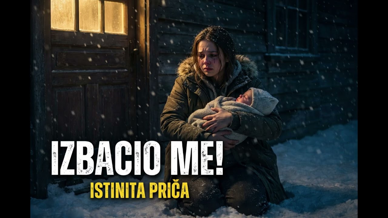 MUŽ ME JE IZBACIO NA ULICU SA NOVOROĐENČETOM NA MINUS PETNAEST STEPENI!