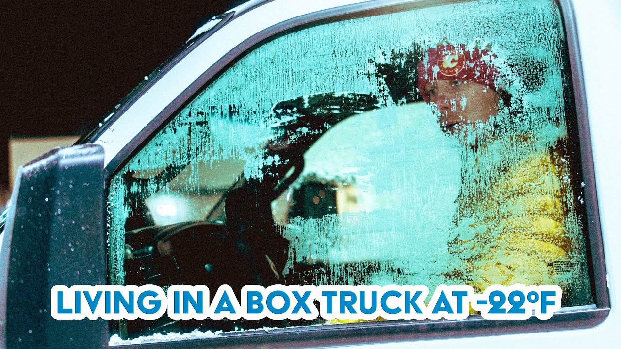 I Work Night Shifts in -22°F… While Living in a Box Truck