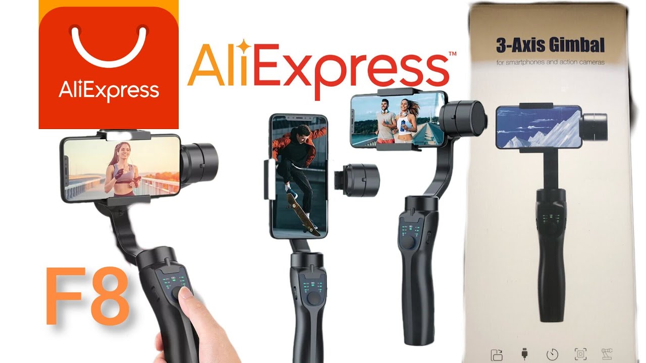 ESTABILIZADOR F8 DE 3 EJES de AliExpres REVIEW en español.