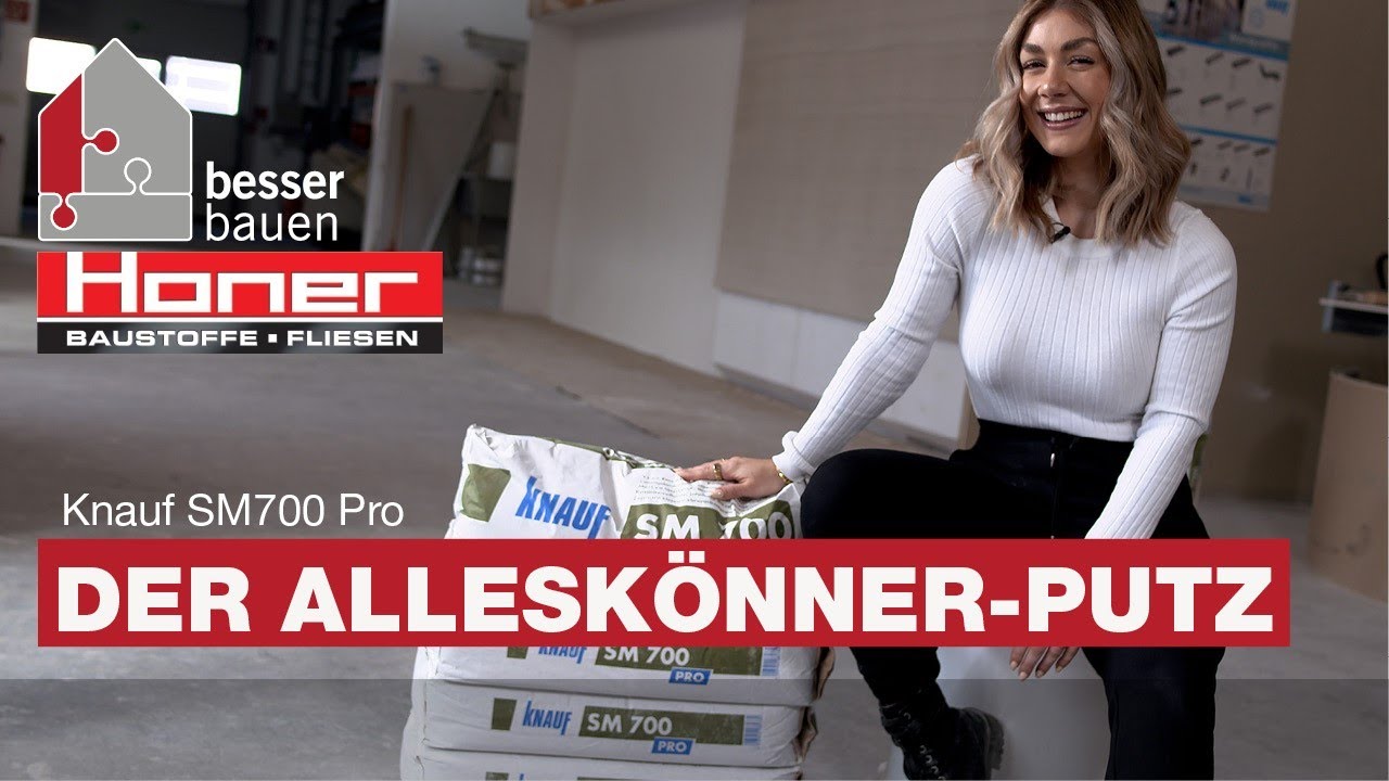 Knauf SM700 Pro | Verarbeitung Klebe- und Armierm&ouml;rtel | besserbauen mit HONER