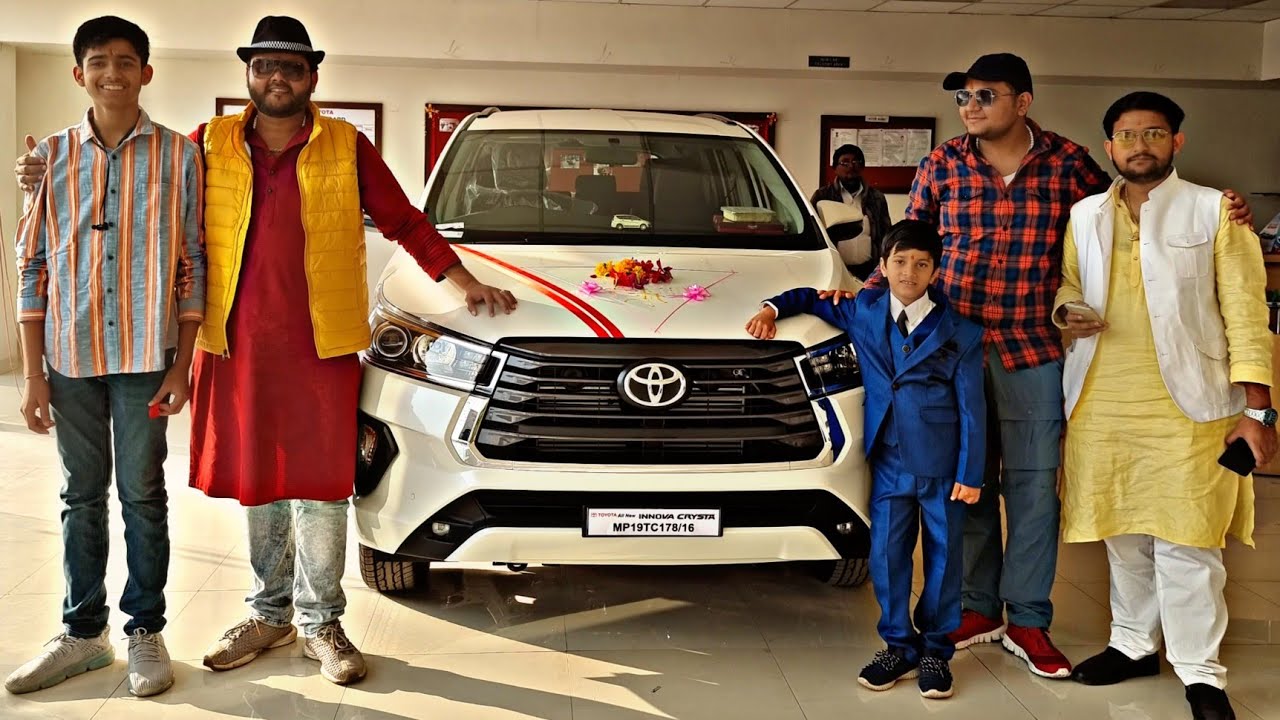 Delivery of Innova Crysta 💥🎉