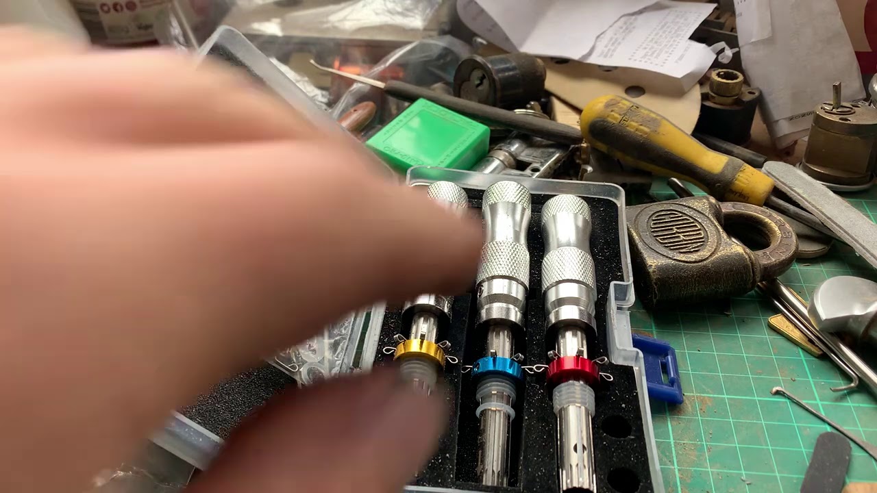 (169) Daniu tubular lock pick set try out.