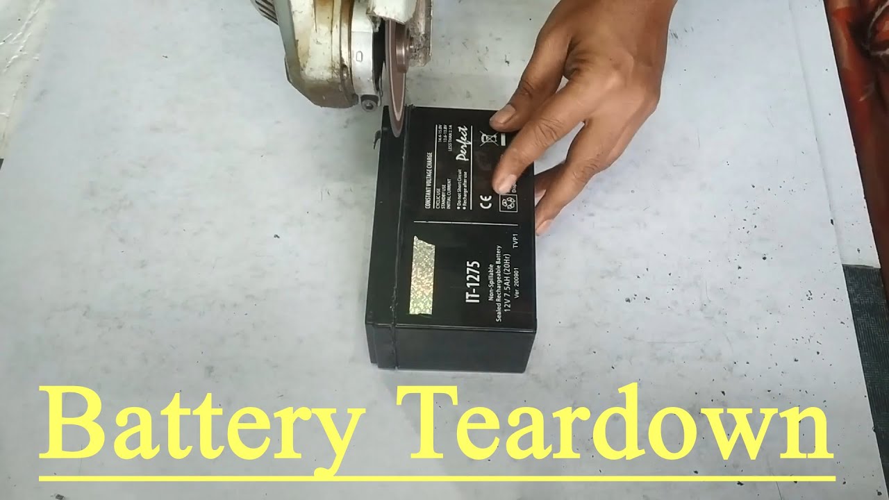 What's inside | UPS Battery Teardown