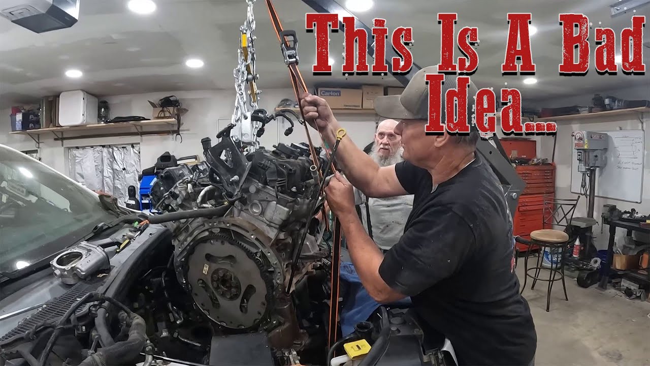 О нет! Этого не должно было случиться! Замена двигателя на Jeep Cherokee