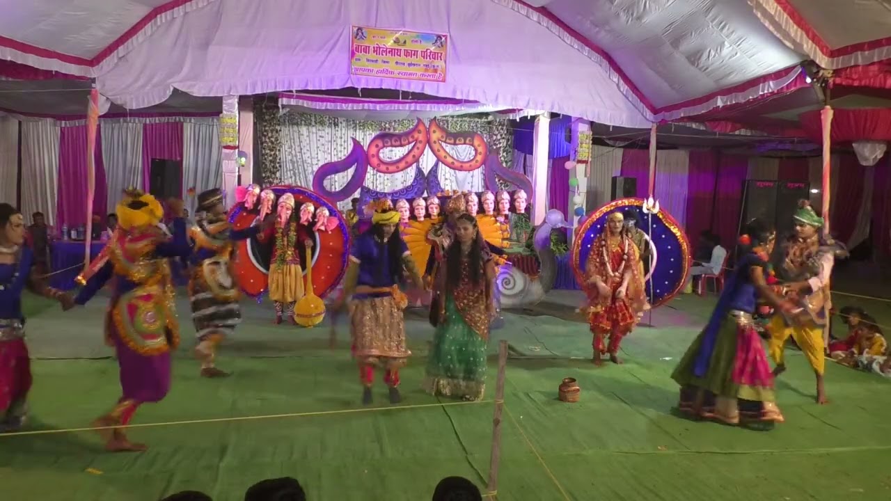 jai ma sharda jas fag jhanki baghuva parivar jarahi jalbandha