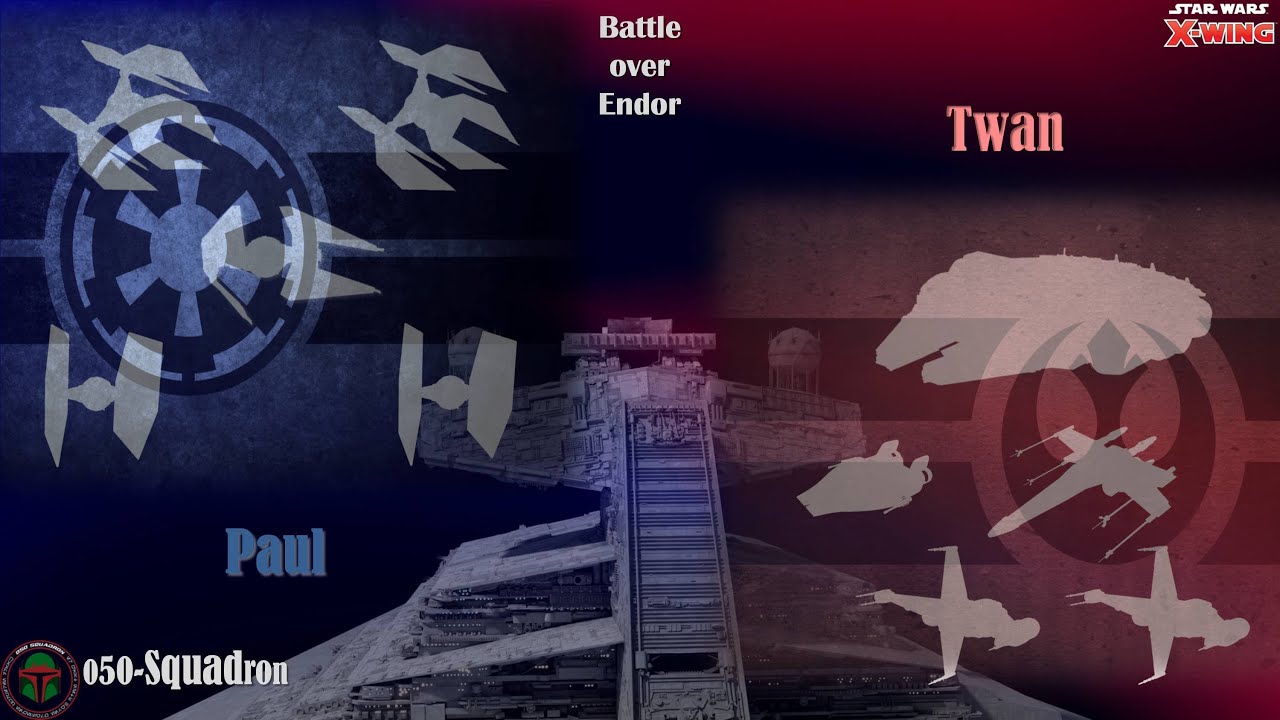 050-Squadron X-wing Batrep - #203 Battle over Endor