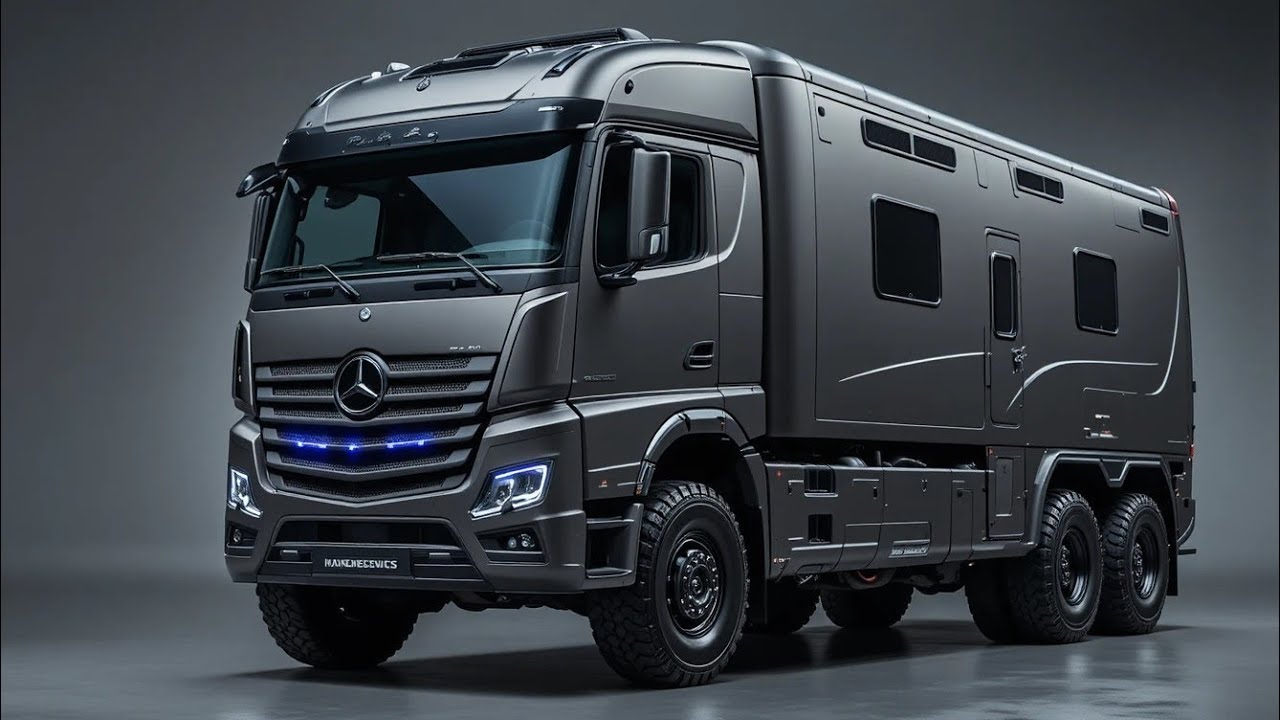 Official Launch 2026: Mercedes 6×6 Luxury Motorhome | Just Released First Look