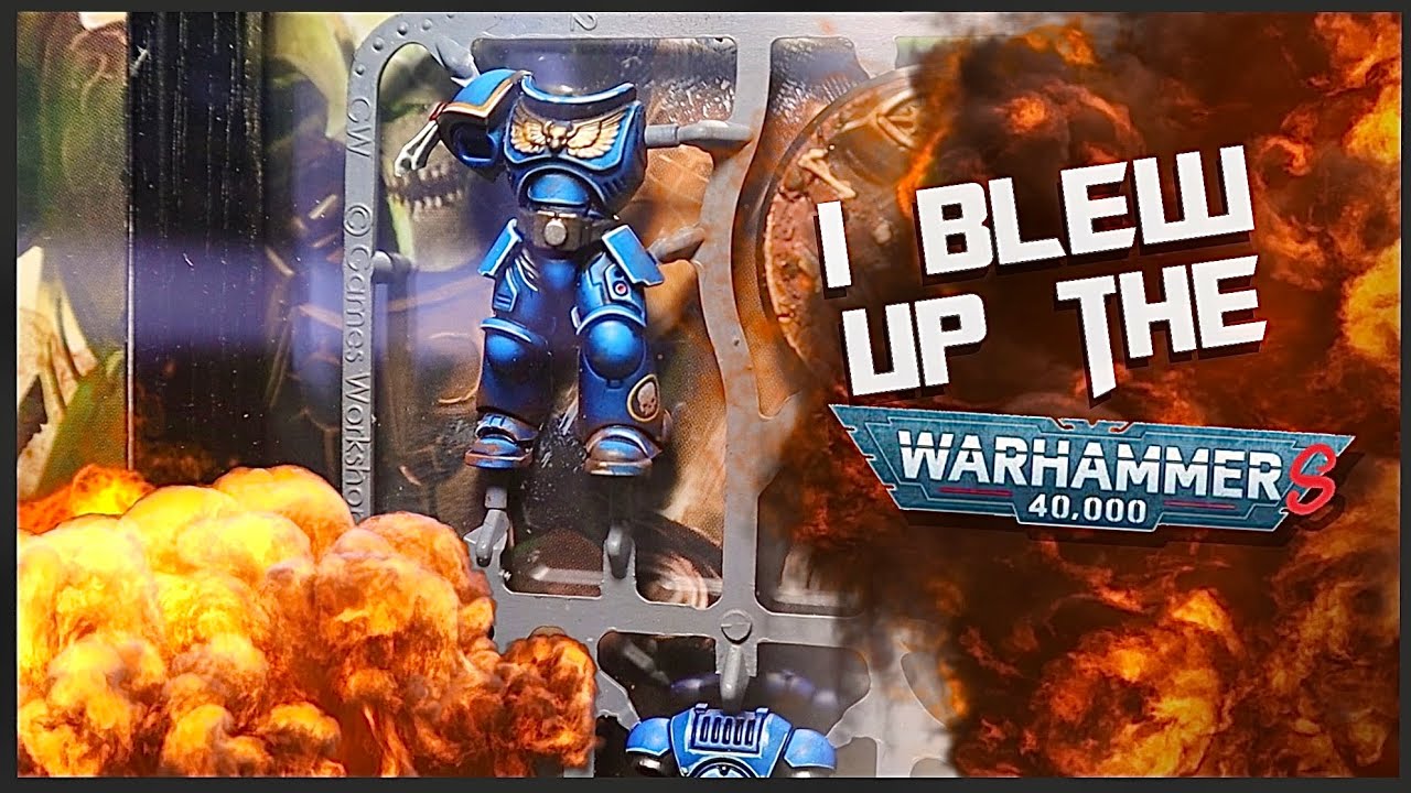 Paint Your Space Marine on the Sprue for Extra Warhammer Points | Groundeffected.com