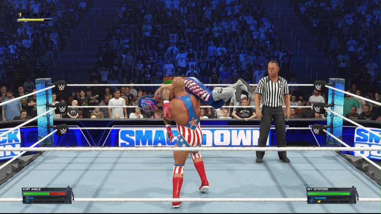 WWE 2K24 The Rock Vs Randy Savage Vs Bret Hart