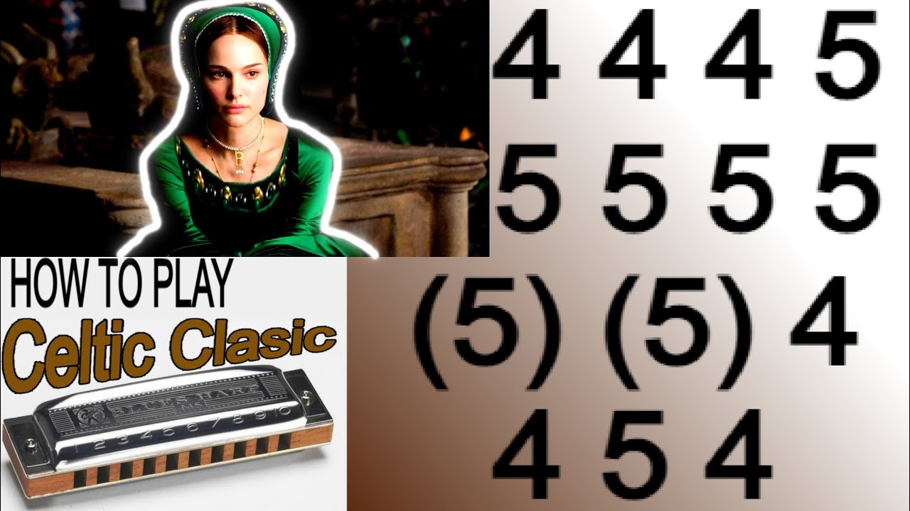 GREENSLEEVES HARMONICA ( C DIATONIC ), ARMÓNICA C, BLUES HARP C, GAITA DE BOCA C, MUNDHARMONIKA C