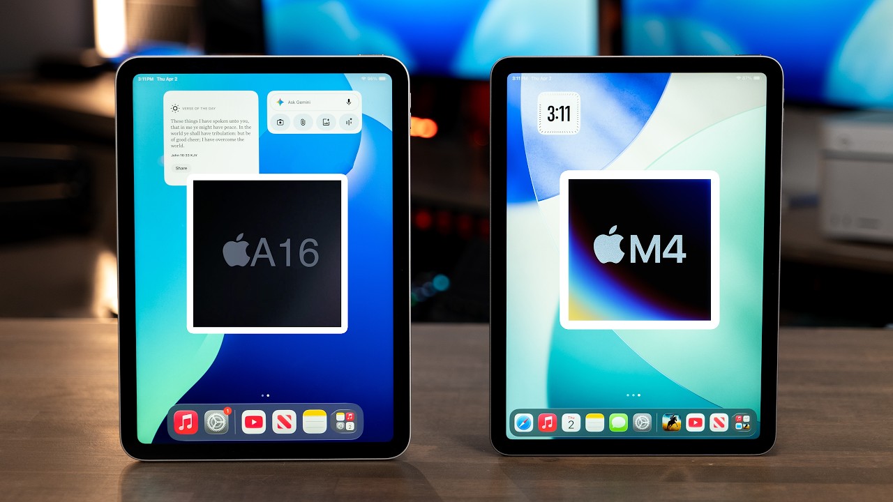 iPad Air M4 kontra iPad A16: Wyjaśniamy wszystkie r&oacute;żnice!