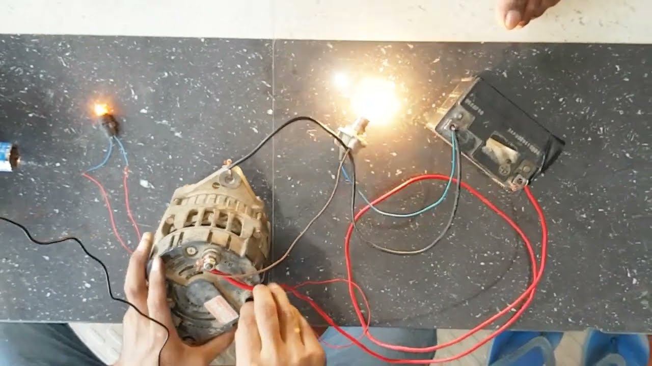 How To Do Alternator Wiring | Alternator Connection Kaise Kare Full Details Video In hindi