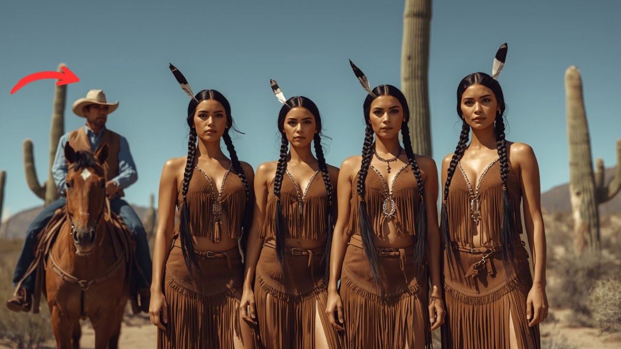 Humming a Song, He Didn’t Realize He Was Proposing to the Whole Apache Clan- Western Romance