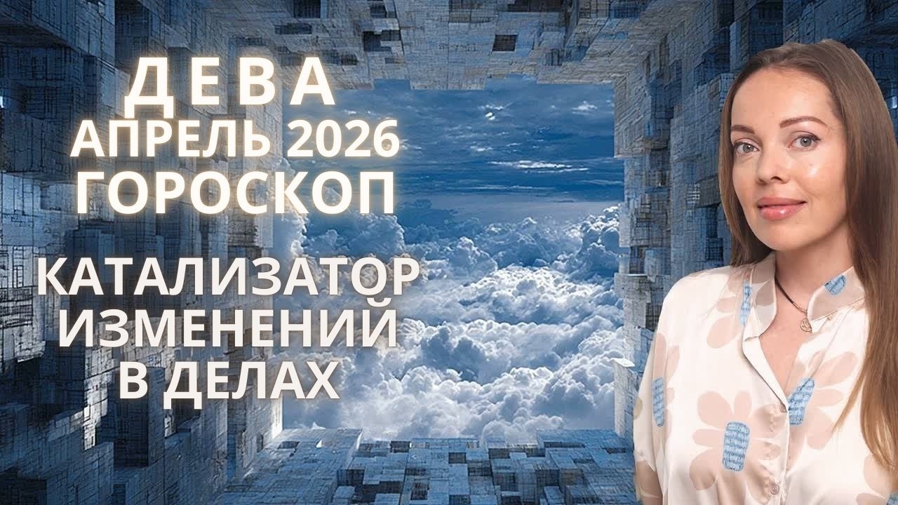 Дева - гороскоп на апрель 2026 года. Катализатор изменений в делах