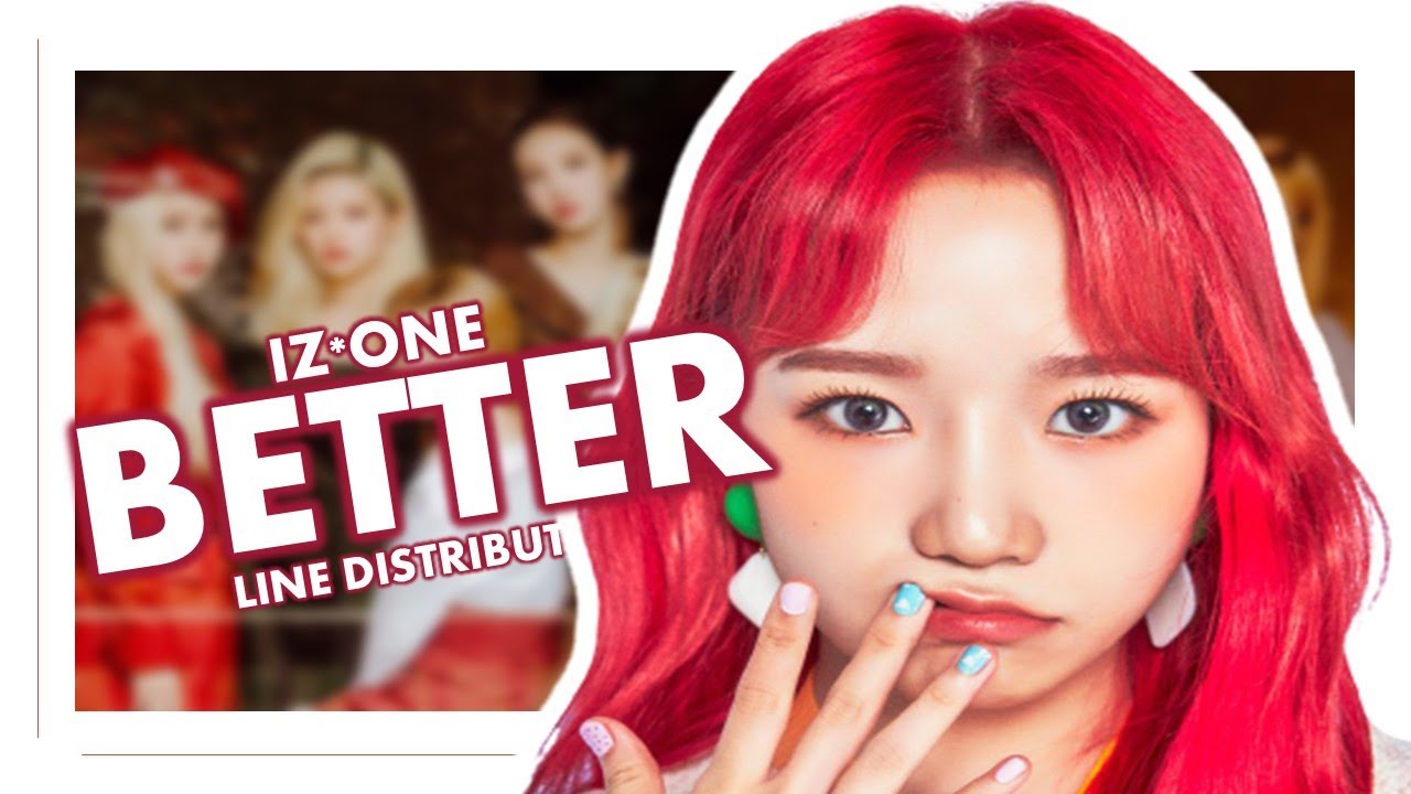 How Would IZONE Sing BETTER by TWICE | Line Distribution
