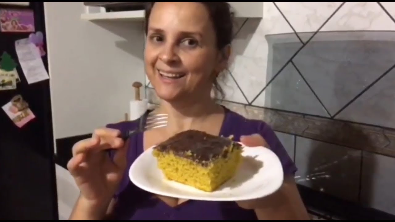 RECEITA DE BOLO DE CENOURA