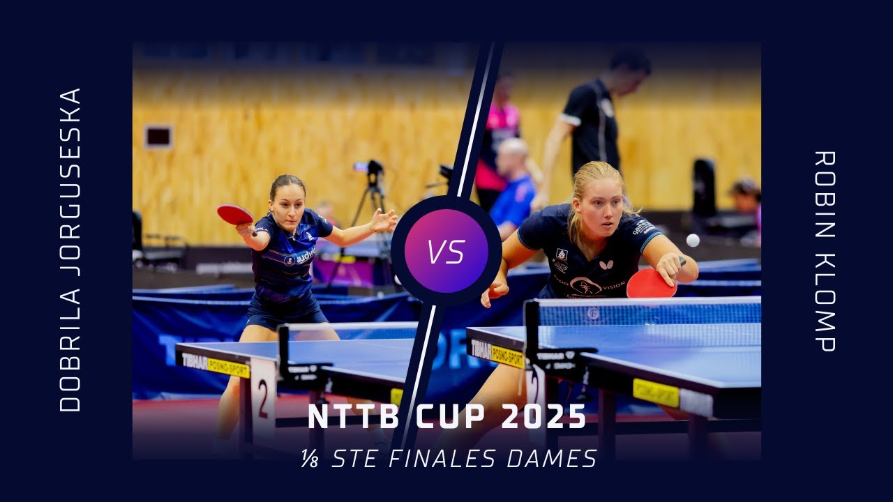 NTTB Cup 2025 - 1/8ste finales: Dobrila Jorguseska - Robin Klomp