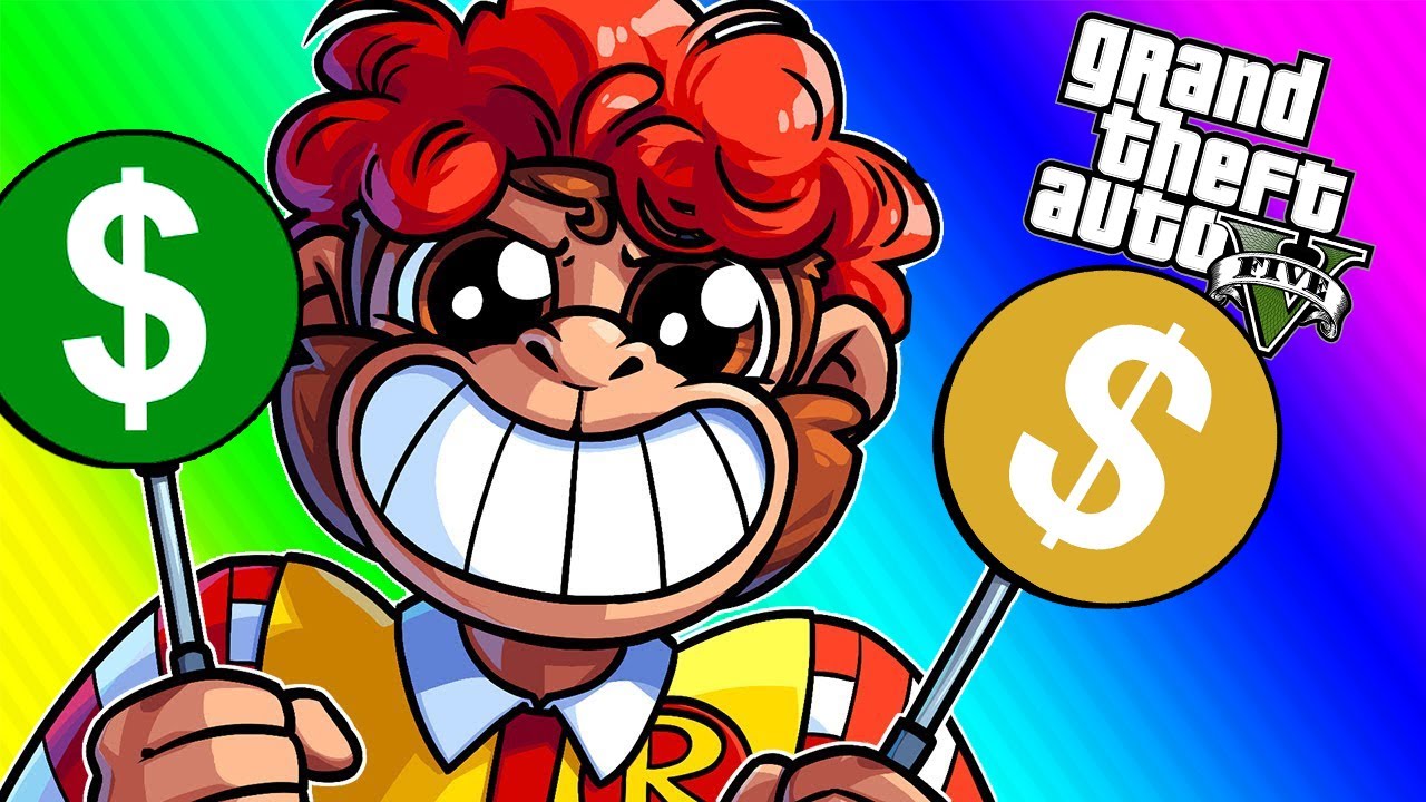 GTA5 McDonalds DLC [RE-UPLOAD #3]: Heist Setup, RON Restaurant, Laptop Crashes (Funny Moments)